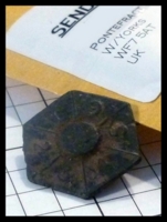 Dice : Dice - Dreidel - Small 6 Sided English found near Pontefract Metal Det - Ebay Jan 2014